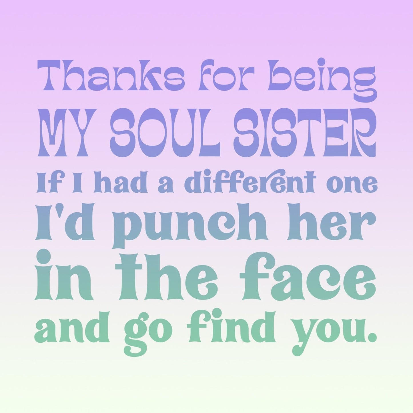 Soul Sisters Spa Gift Box