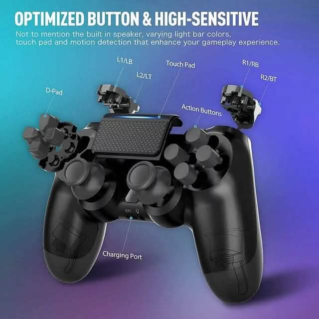 Manette de jeu sans fil SPBPQY pour P4 (Reconditionnée)
