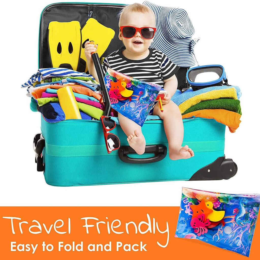 Tapis de jeu aquatique gonflable haut de gamme Splashin' Kids pour bébés et tout-petits