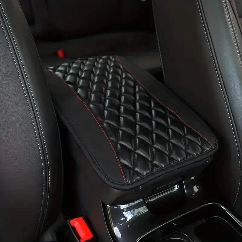 Housse de coussin d'accoudoir en éponge et cuir PU