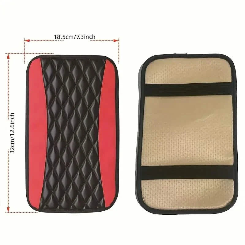 Housse de coussin d'accoudoir en éponge et cuir PU