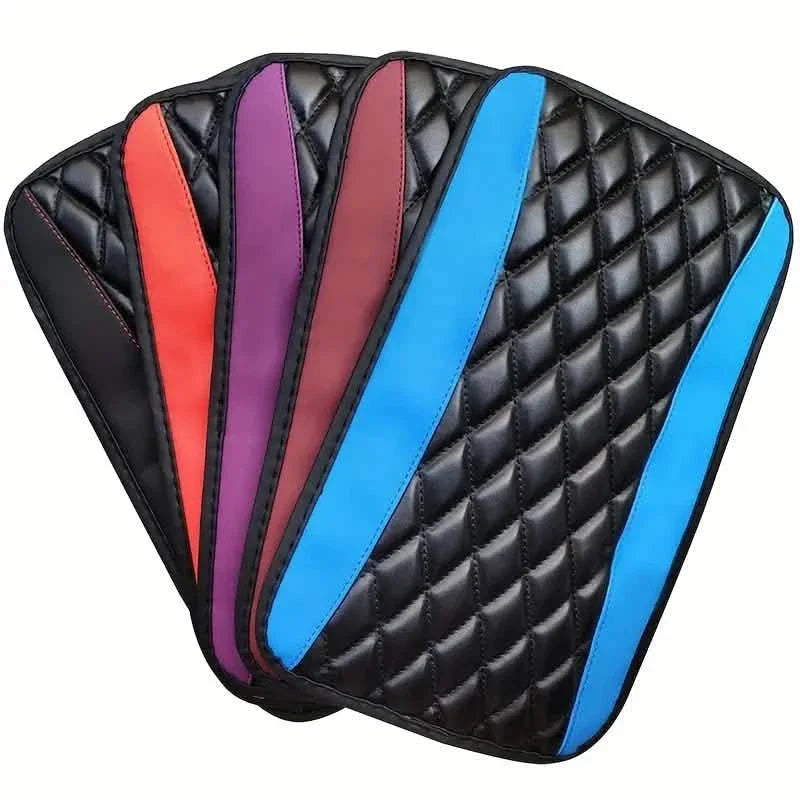 Housse de coussin d'accoudoir en éponge et cuir PU