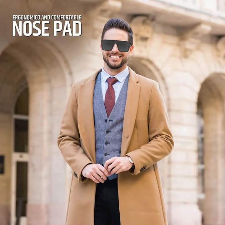 Lunettes de soleil polarisées de sport pour hommes