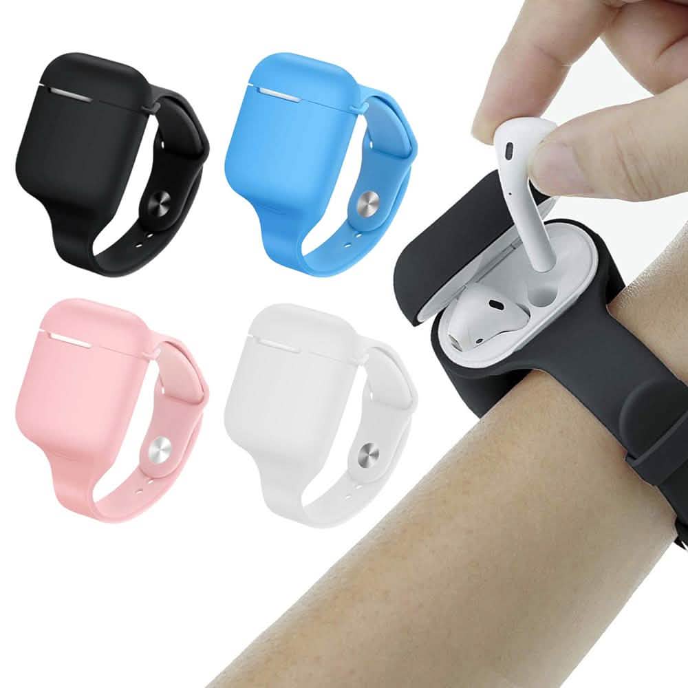 Étui de protection pour Airpods avec bracelet de sport