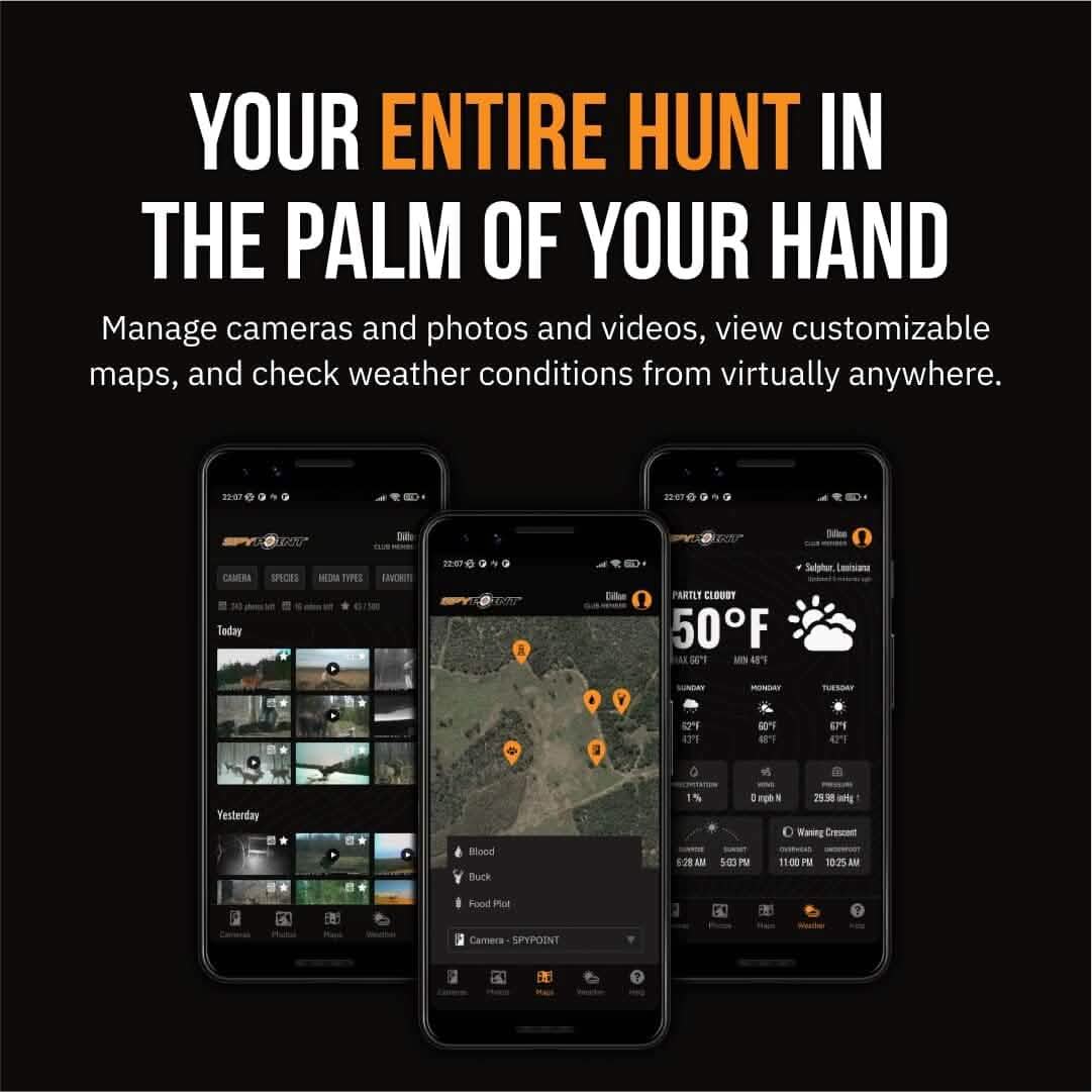 SPYPOINT Flex G-36 Cellular Trail Camera, 36MP Photos and 1080p Videos w/Sound (Refurbished)