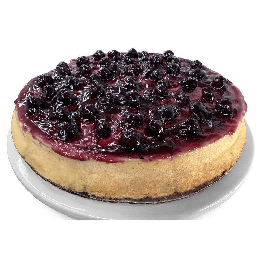 Andy Anand Sugar-Free Keto Blueberry Cake, 9-Inch, 2 lb – Low-Carb, Gourmet Fresh Baked, Diabetic-Friendly, Keto Diet Birthday Gift Box