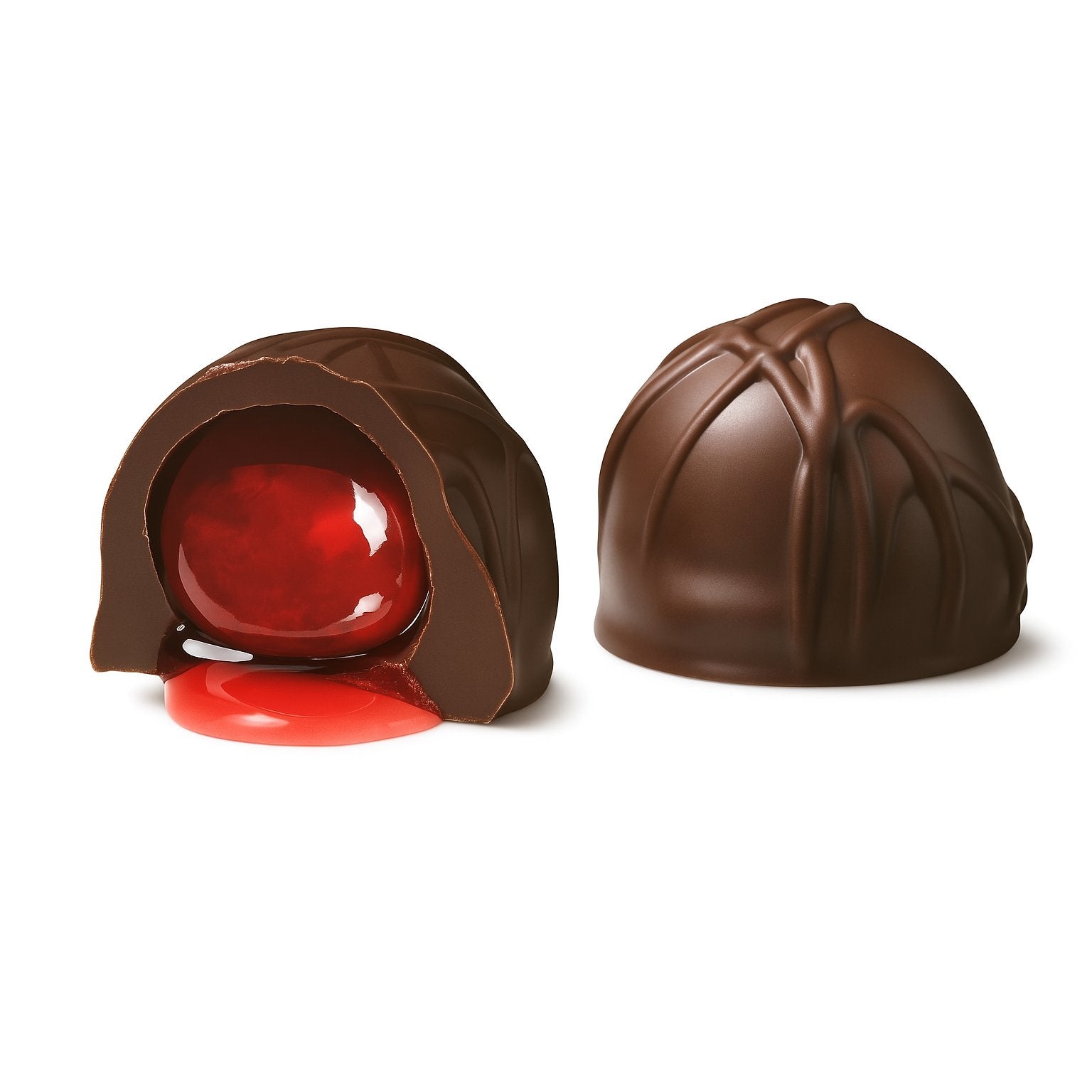 Andy Anand Sugar-Free Cherry Cordial Dark Chocolate Truffles, 48 pc – Vegan, 60% Cocoa Butter, Diabetic-Friendly Valentine's & Birthday Gift