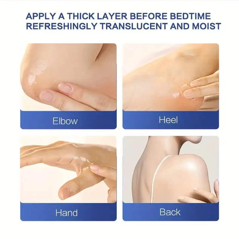 Crème hydratante au squalane pour les pieds et les mains secs et gercés