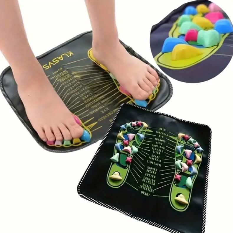Tapis de massage carré pour les pieds