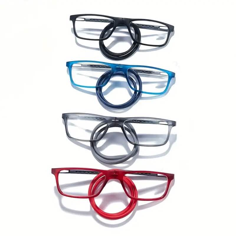 Square Magnetic Neck Fashion Reading Glasses