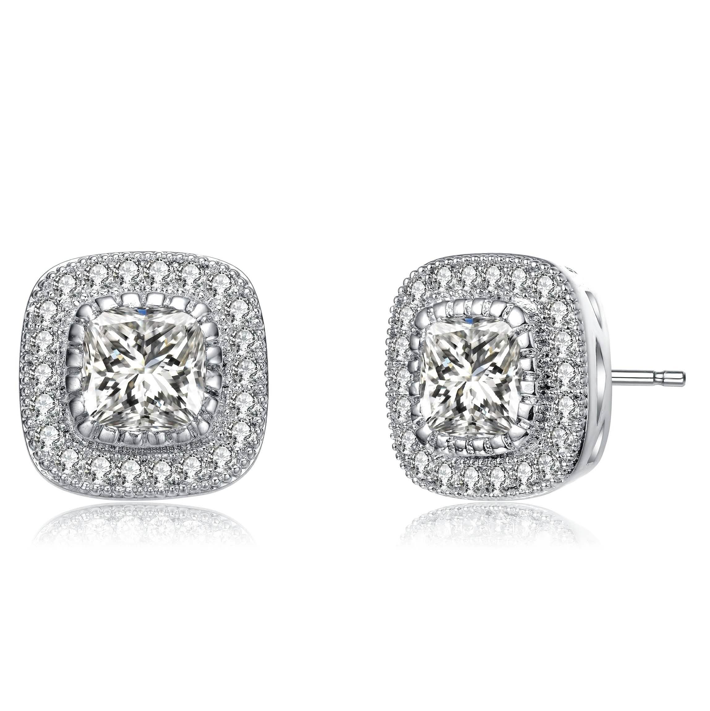 Square Stud Earrings