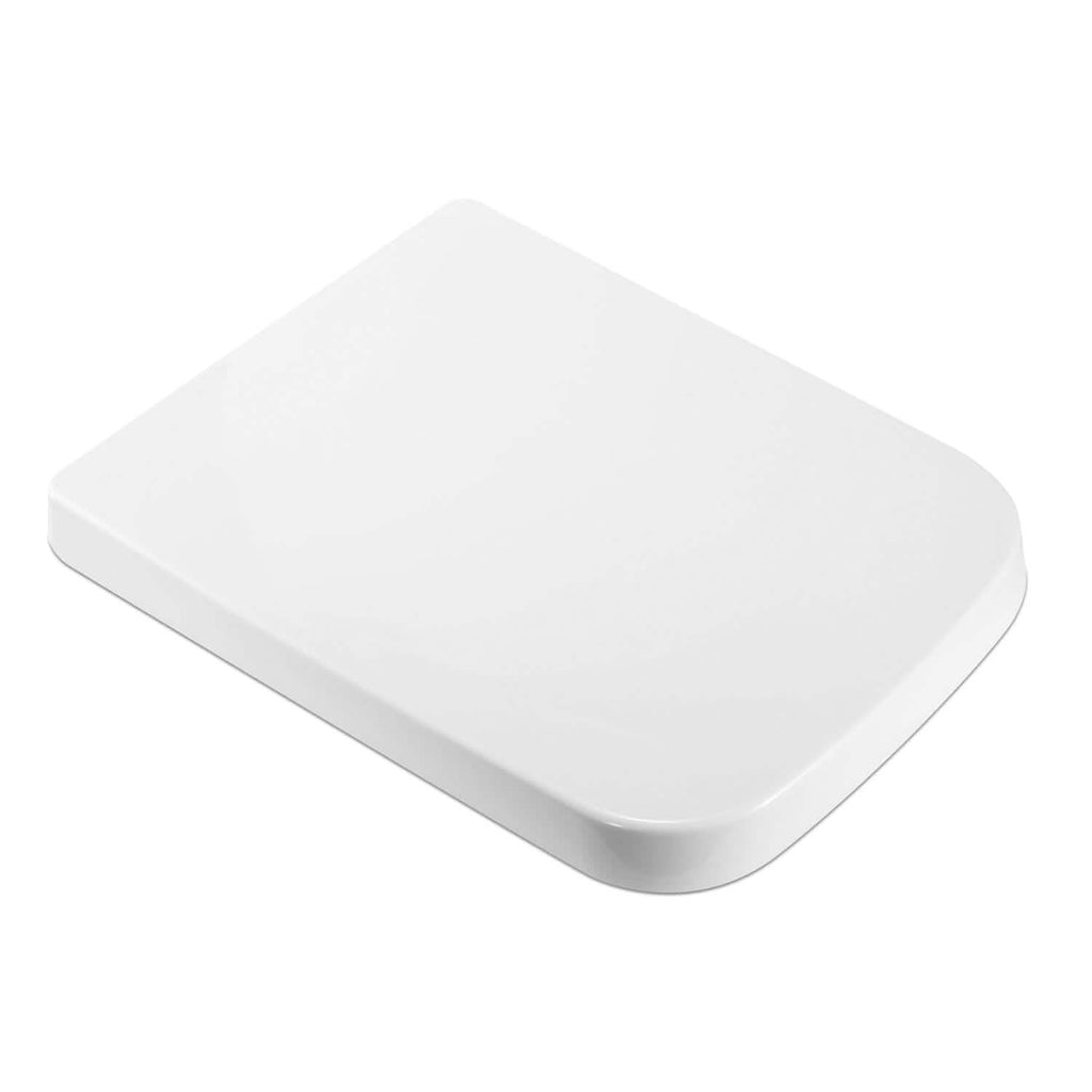 Square Toilet Seat with Grip-Tight Seat Bumpers