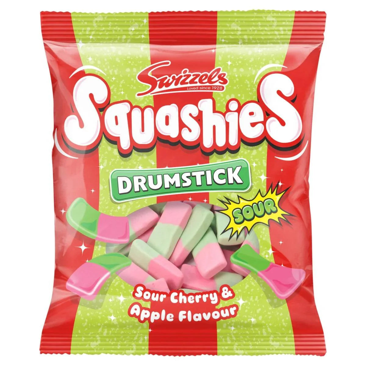 Squashies Drumsticks Sour Cherry & Apple Flavour
