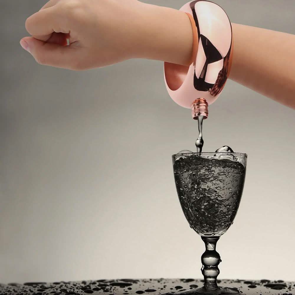 Gourde bracelet en acier inoxydable