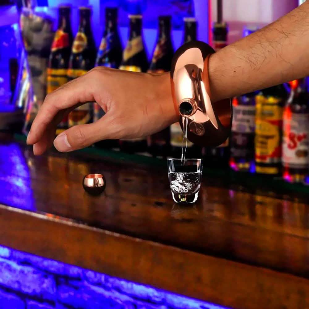 Gourde bracelet en acier inoxydable