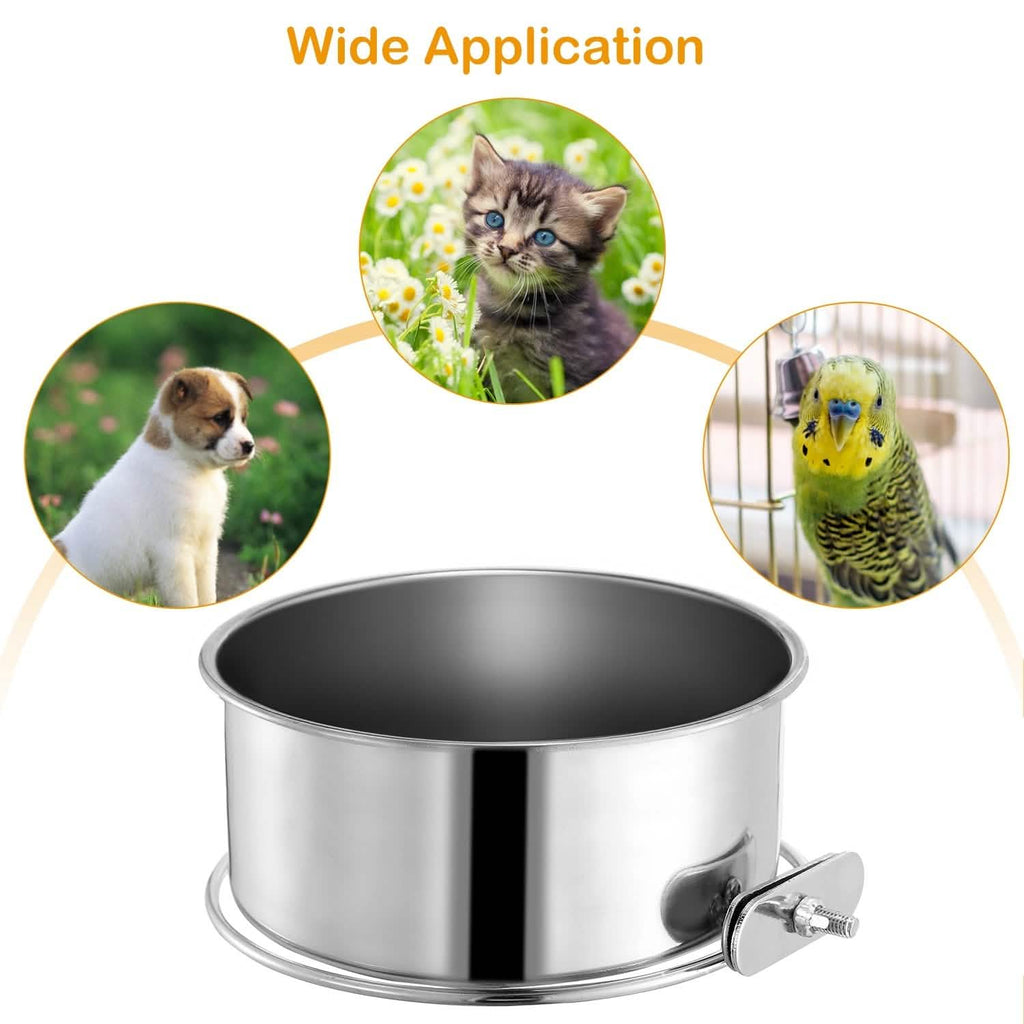 Gamelle pour chien en acier inoxydable