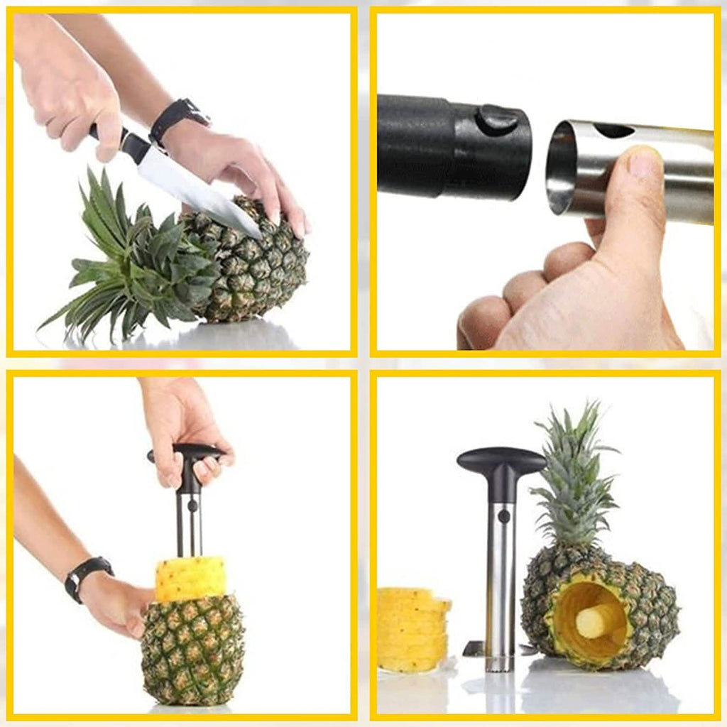 Stainless Steel Fruit Pineapple Peeler Cutter