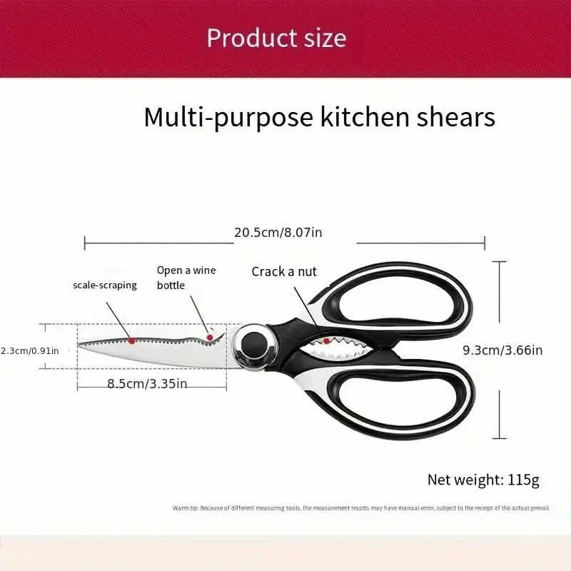 Stainless Steel Multifunctional Kitchen Scissors
