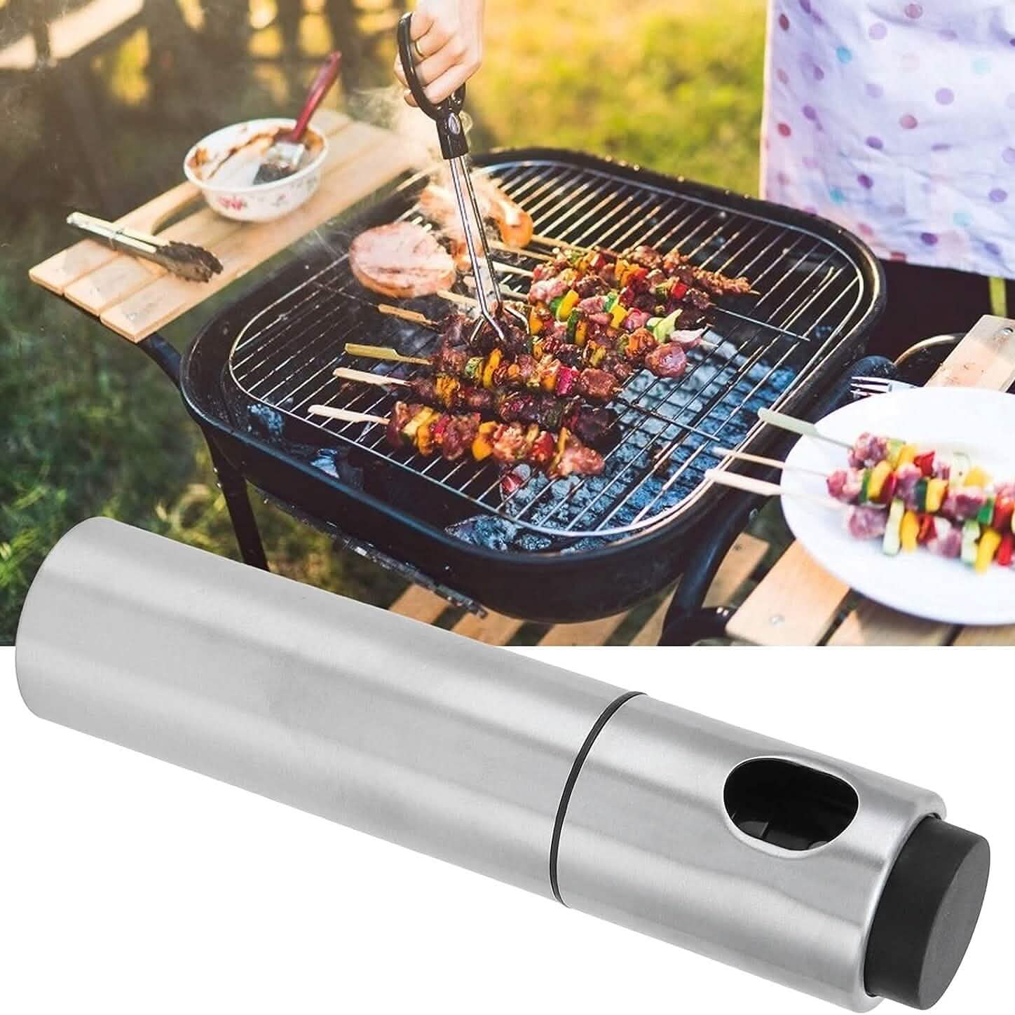 Stainless Steel Sprayer Dispenser, Dressing Spray Grilling Olive Oil