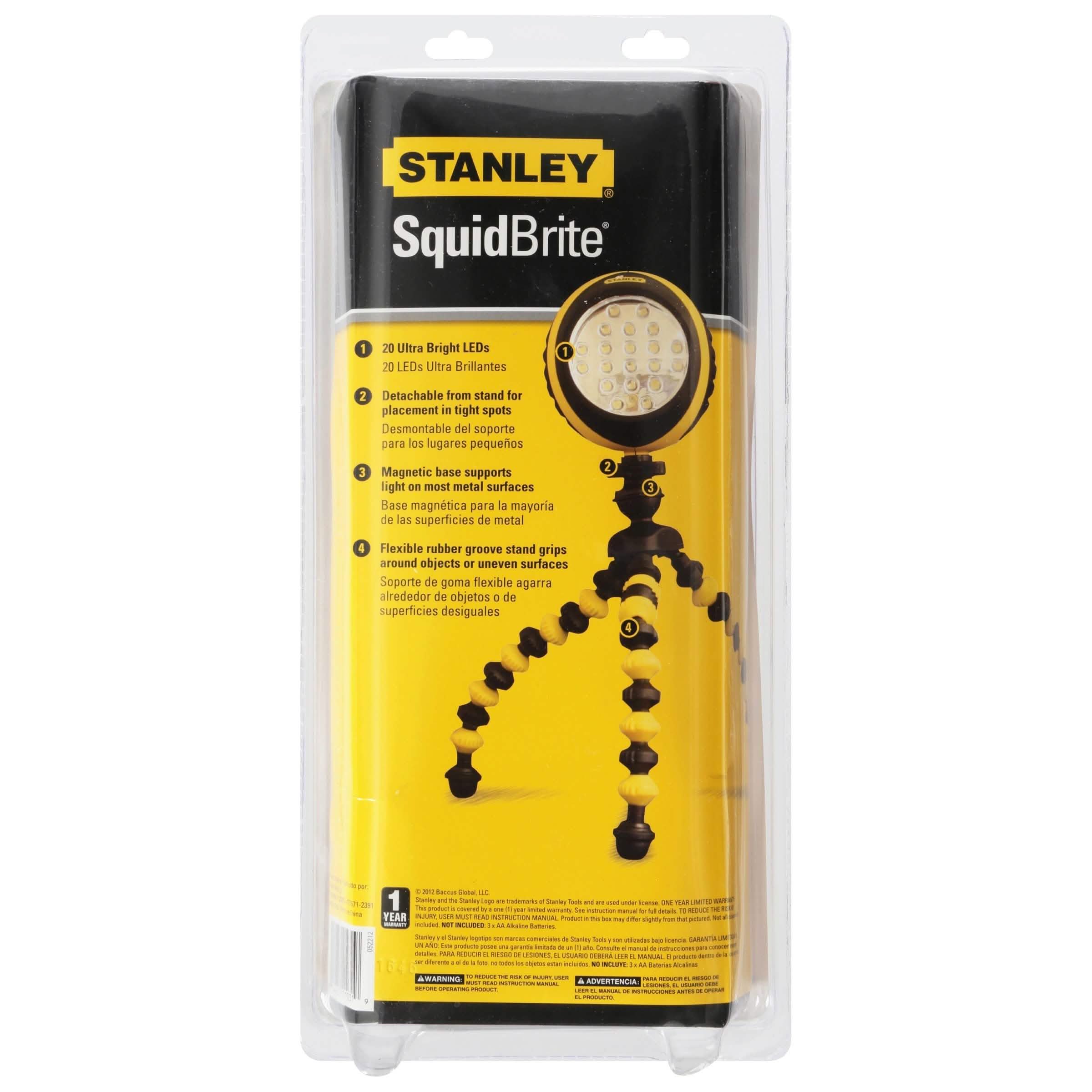 STANLEY SquidBrite Alkaline LED Work Light