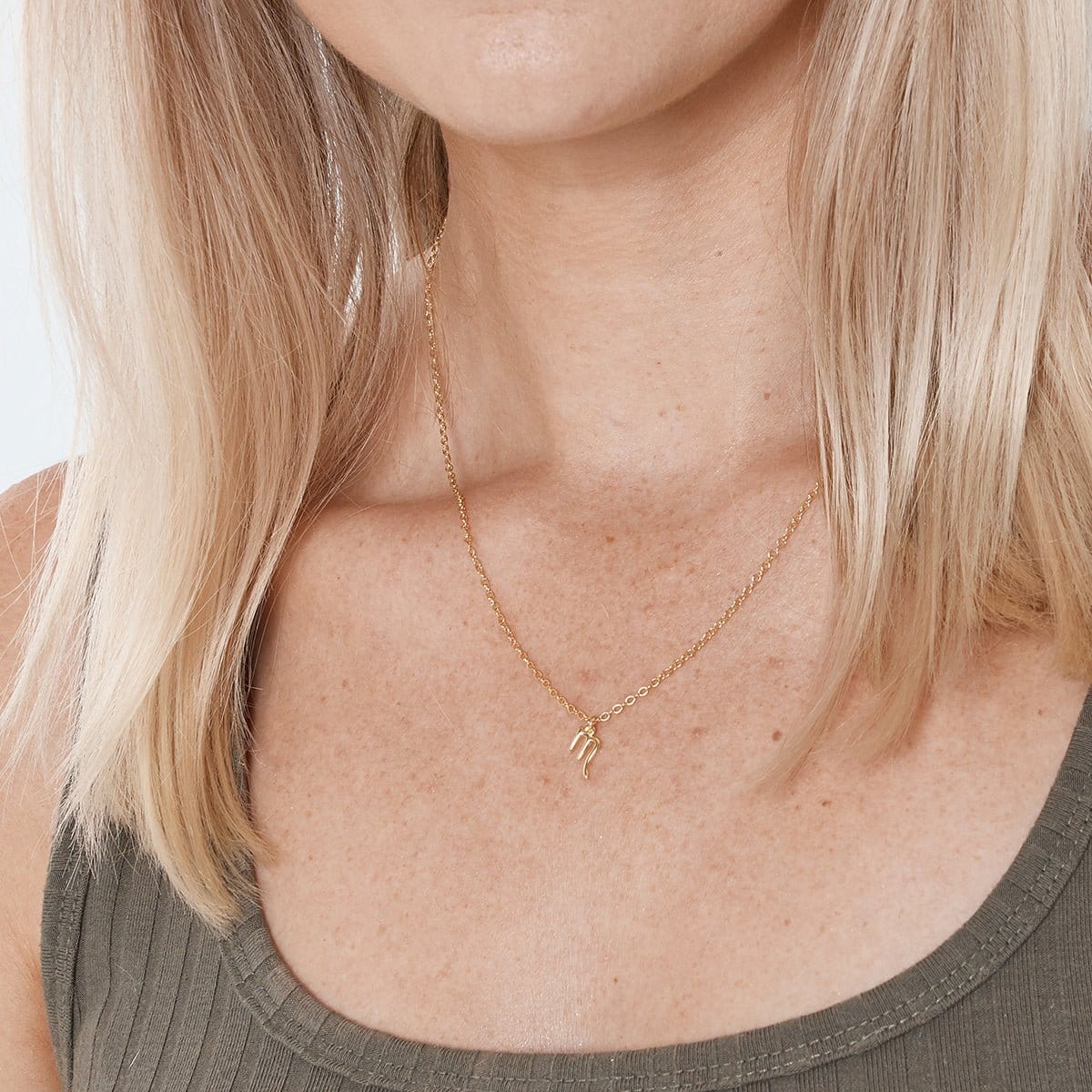 Starry Night Scorpio Zodiac Necklace