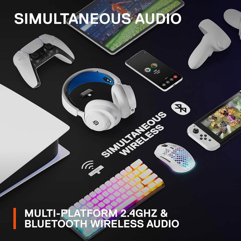 SteelSeries Arctis Nova 7P Wireless Multi-System Gaming & Mobile Headset  (Refurbished)