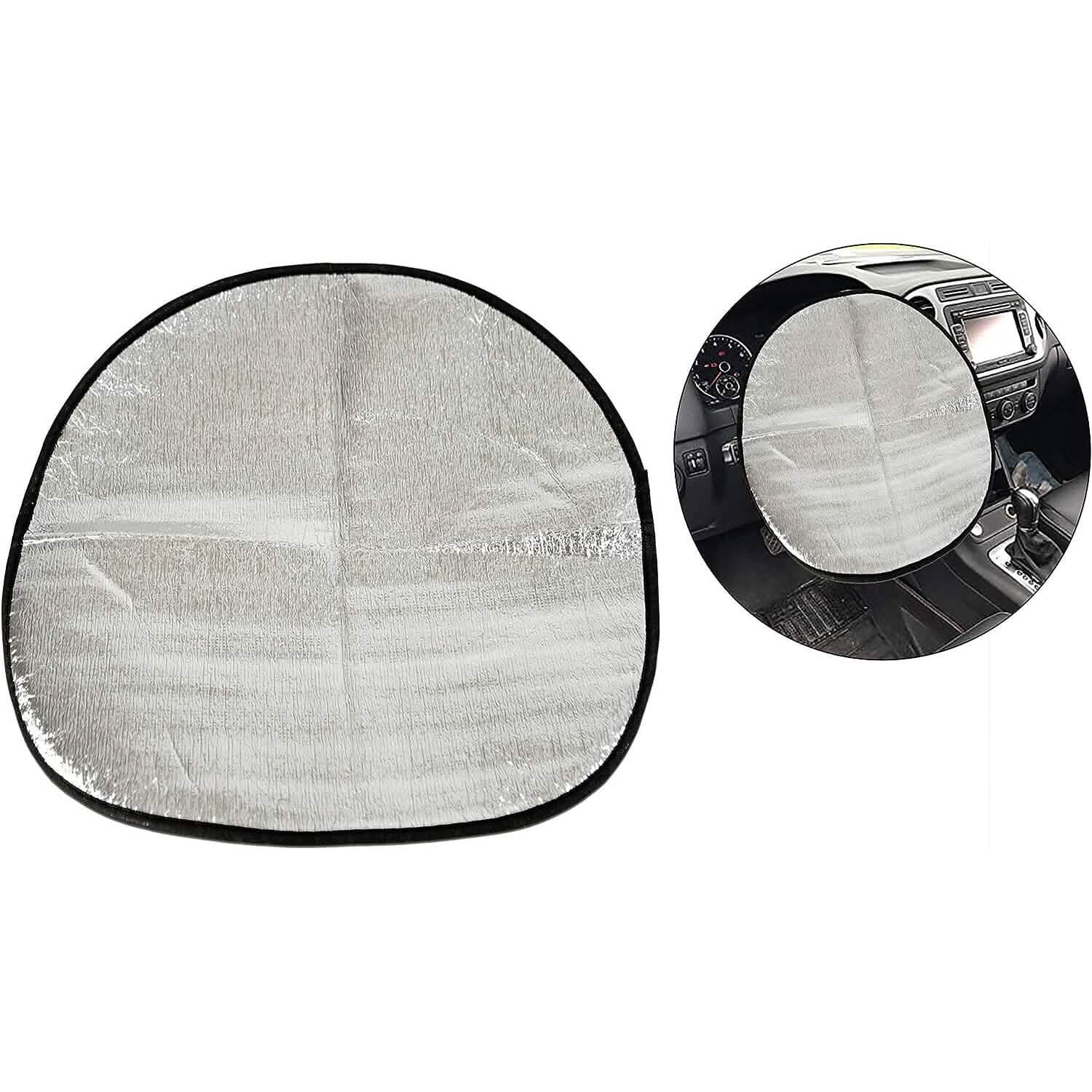 Steering Wheel Sun Protection Heat Reflective Cover Protector Cover