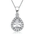 Sterling Silver Halo Pendant