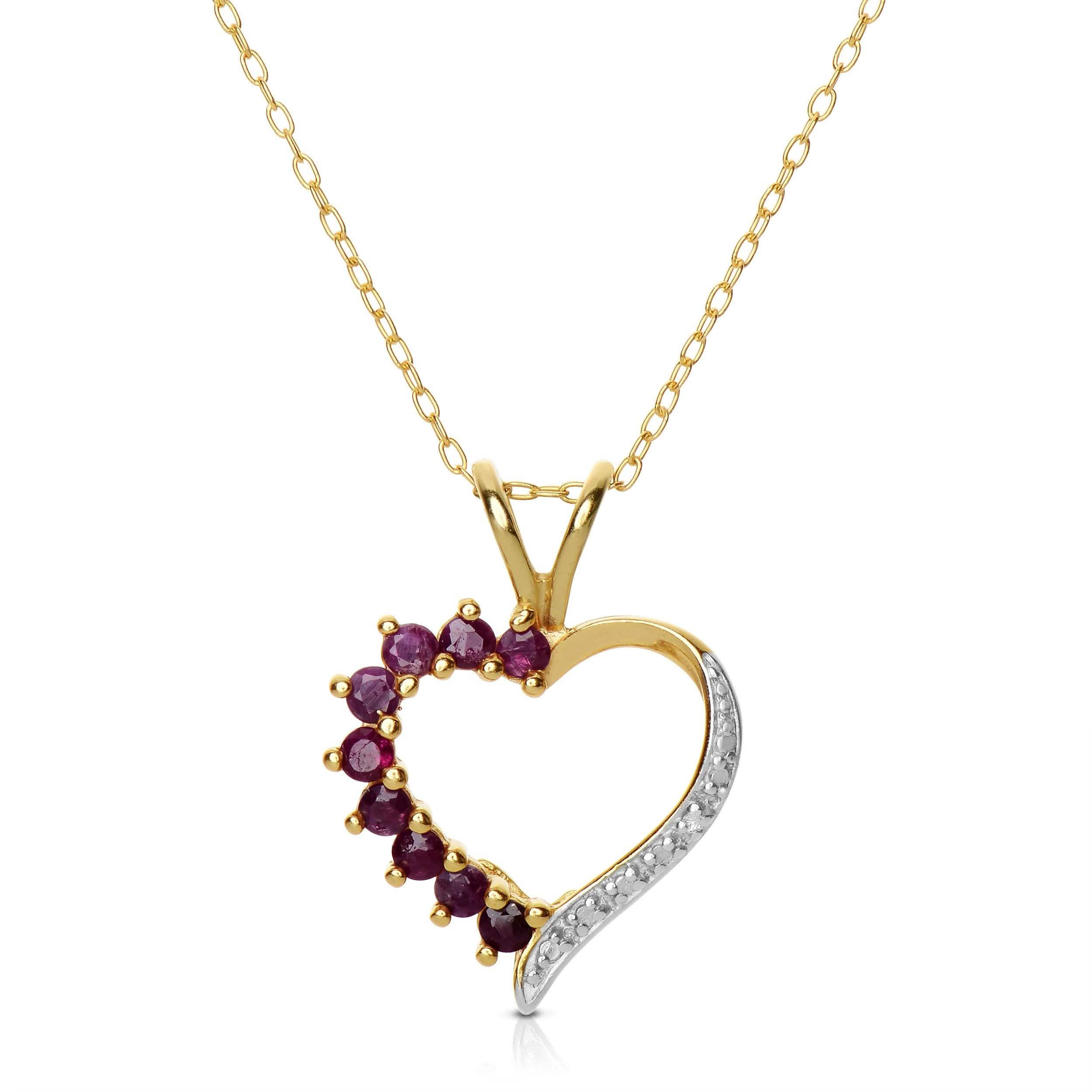 Collier Cœur en Argent Sterling