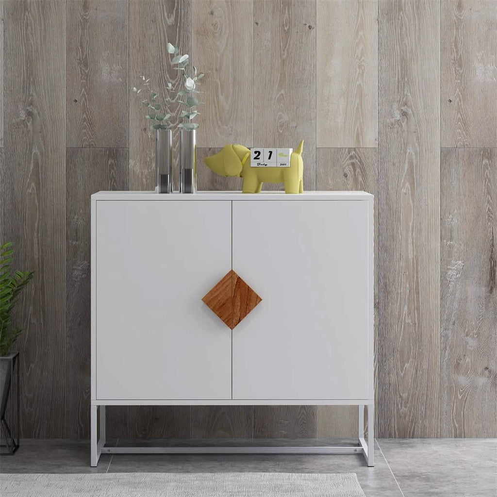 Storage Sideboard Cabinet White