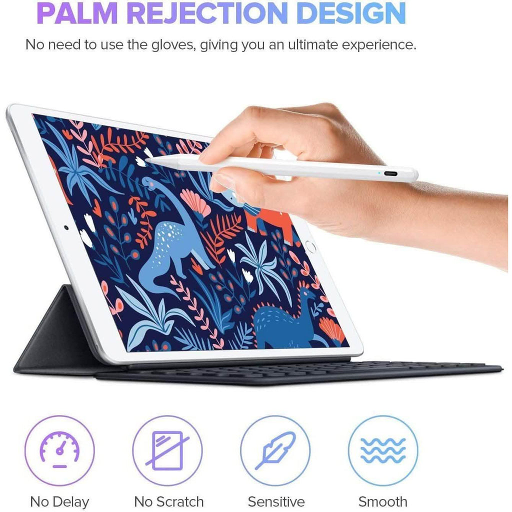 Stylet pour iPad avec Rejet de la Paume, Crayon Actif Compatible avec (2018-2020)