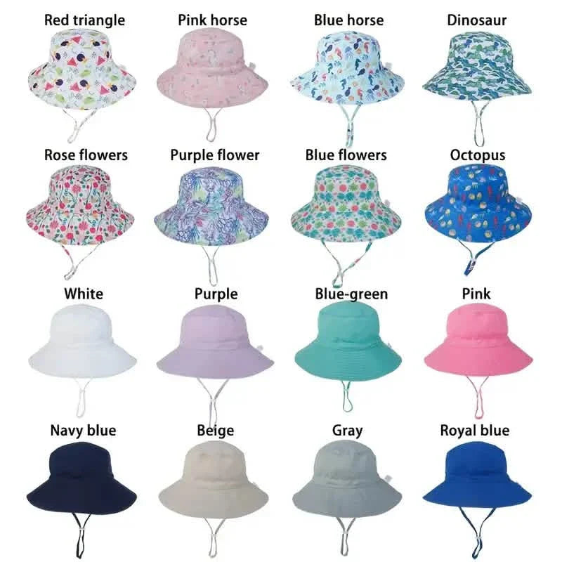 Casquette Bob Anti-UV pour Bébé