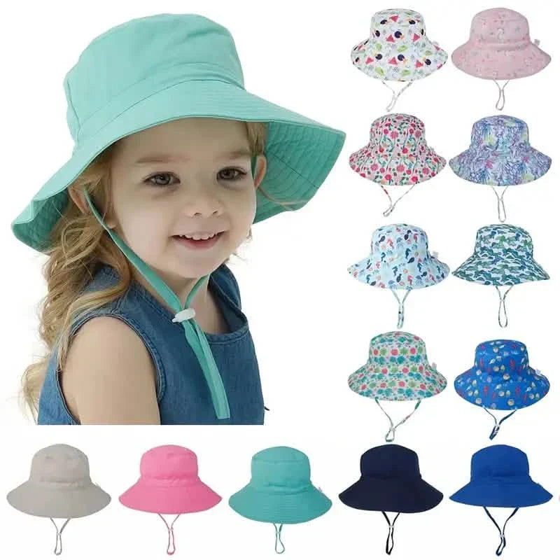 Casquette Bob Anti-UV pour Bébé