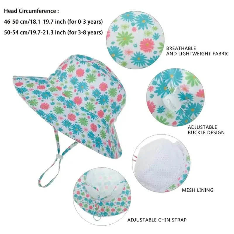 Casquette Bob Anti-UV pour Bébé
