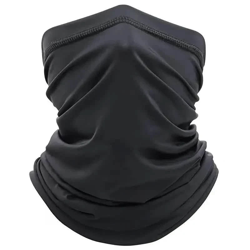 Summer Face Cover Scarf, Moisture Wicking Breathable Stretch Face Neck Gaiter Mask
