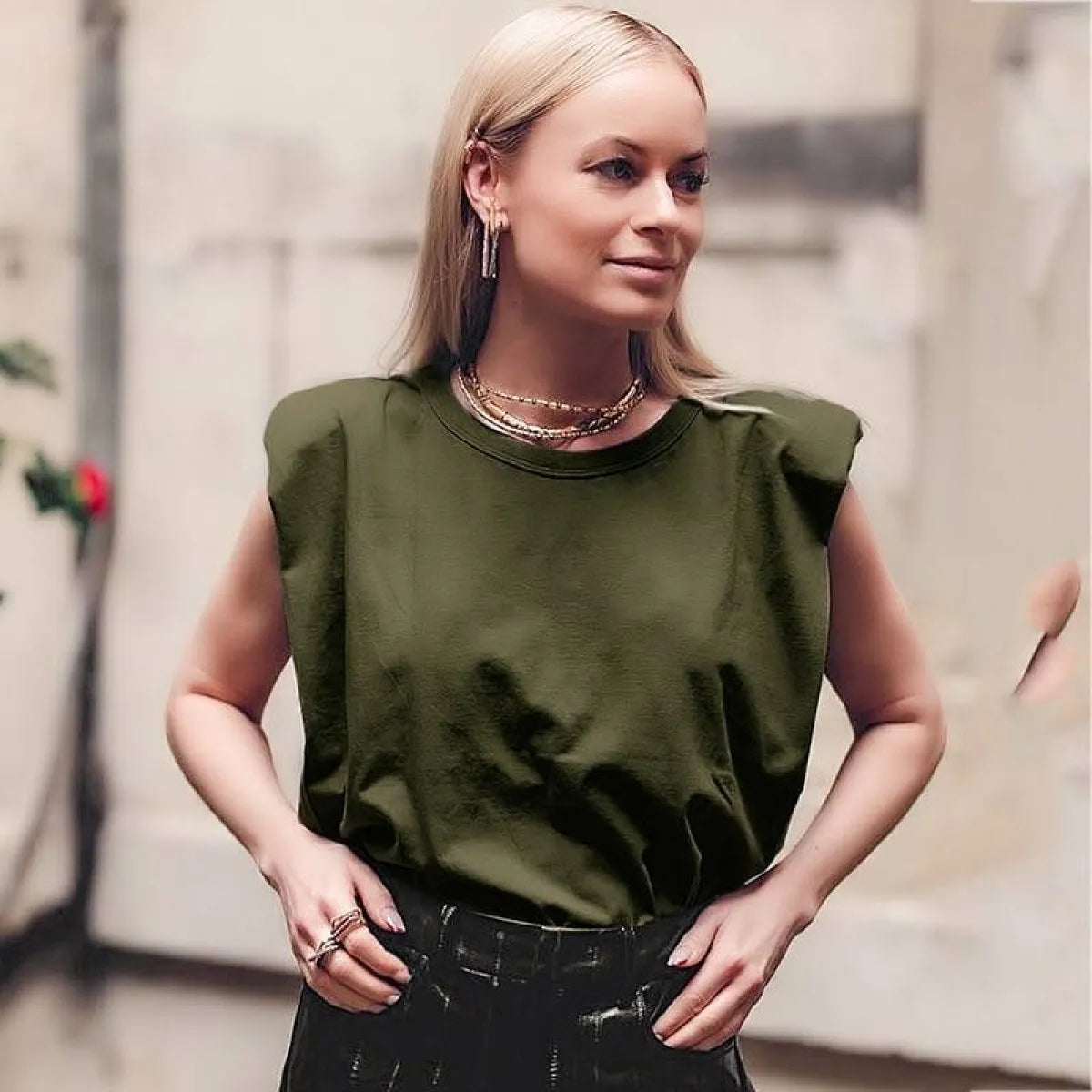 Summer Sleeveless Top