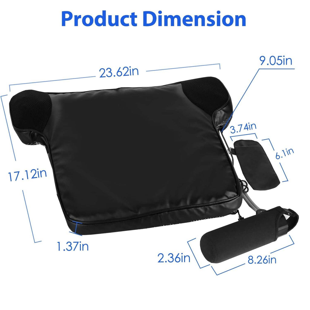 Coussin de siège de refroidissement par eau d'été avec ventilateurs 3 vitesses