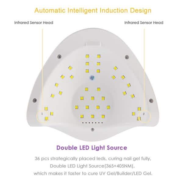Lampe LED SUN X5 Plus 80W Sèche-ongles