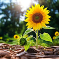 Sunflower Seed Mix – Premium Garden Blooms for Planting