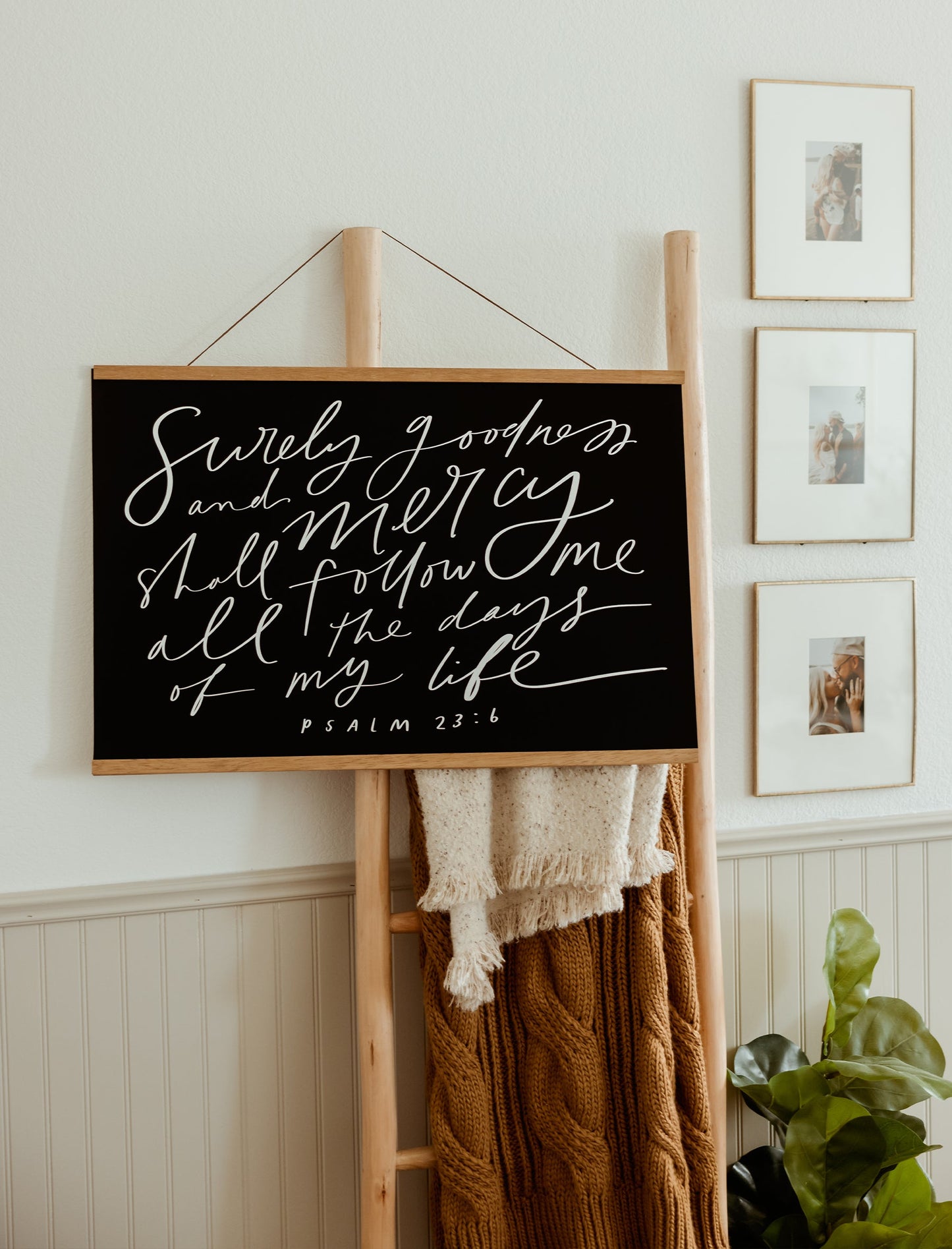 Horizontal Poster "Surely Goodness"