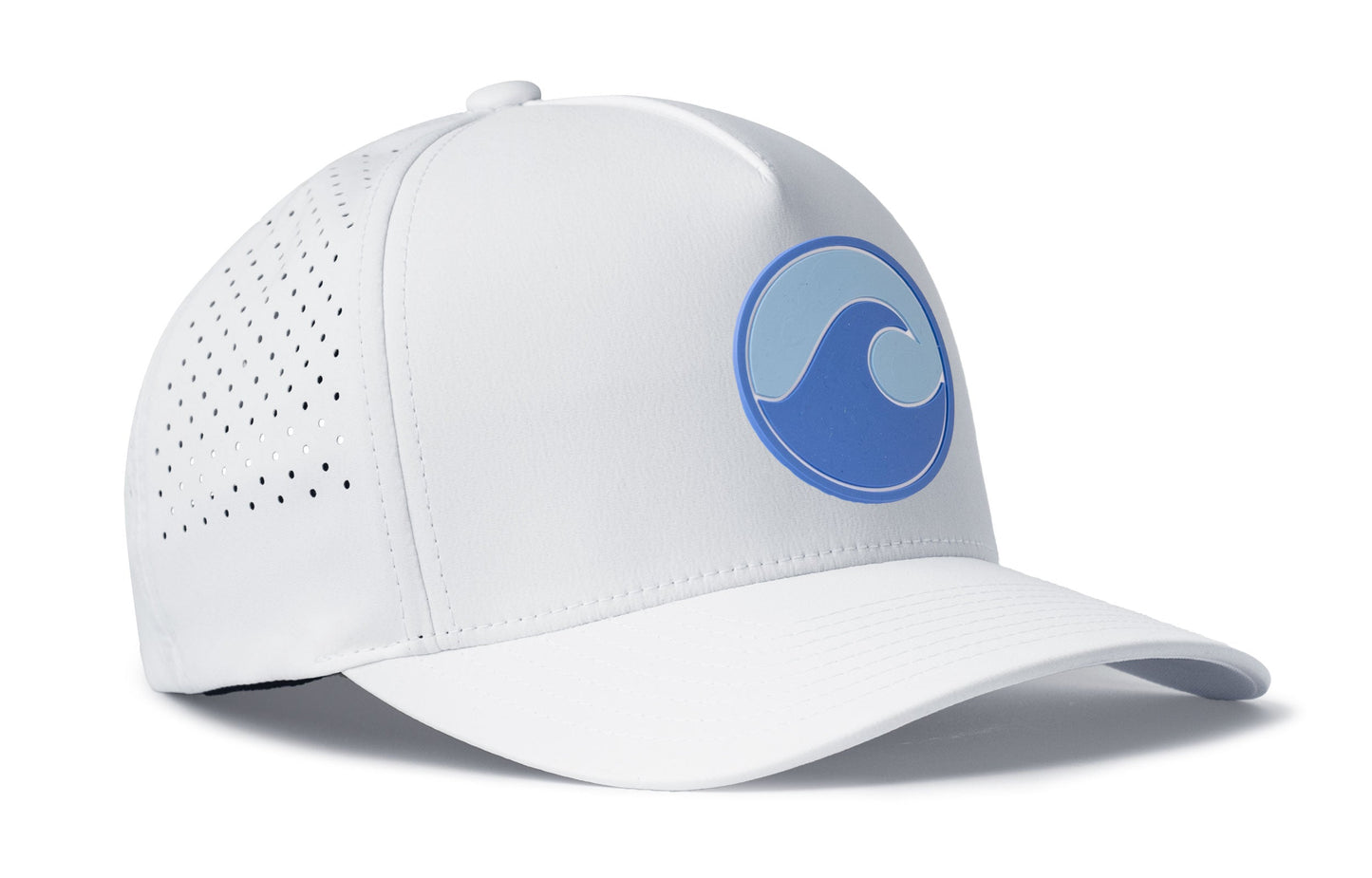 Surf Wave Performance 5-Panel Hat  |  Beach Flexfit Snapback