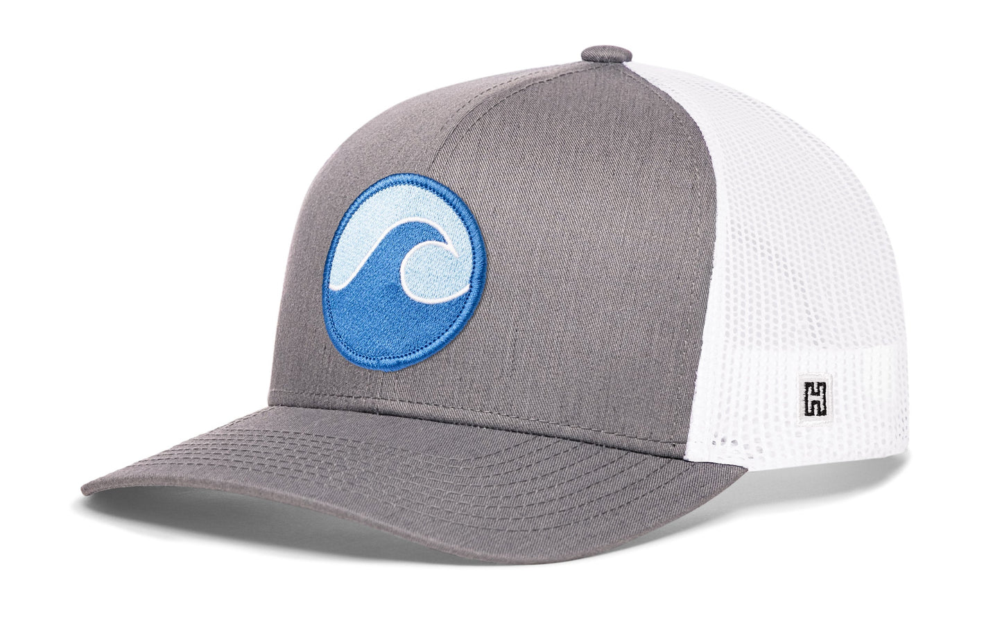 Surf Wave Trucker Hat  |  Beach Snapback