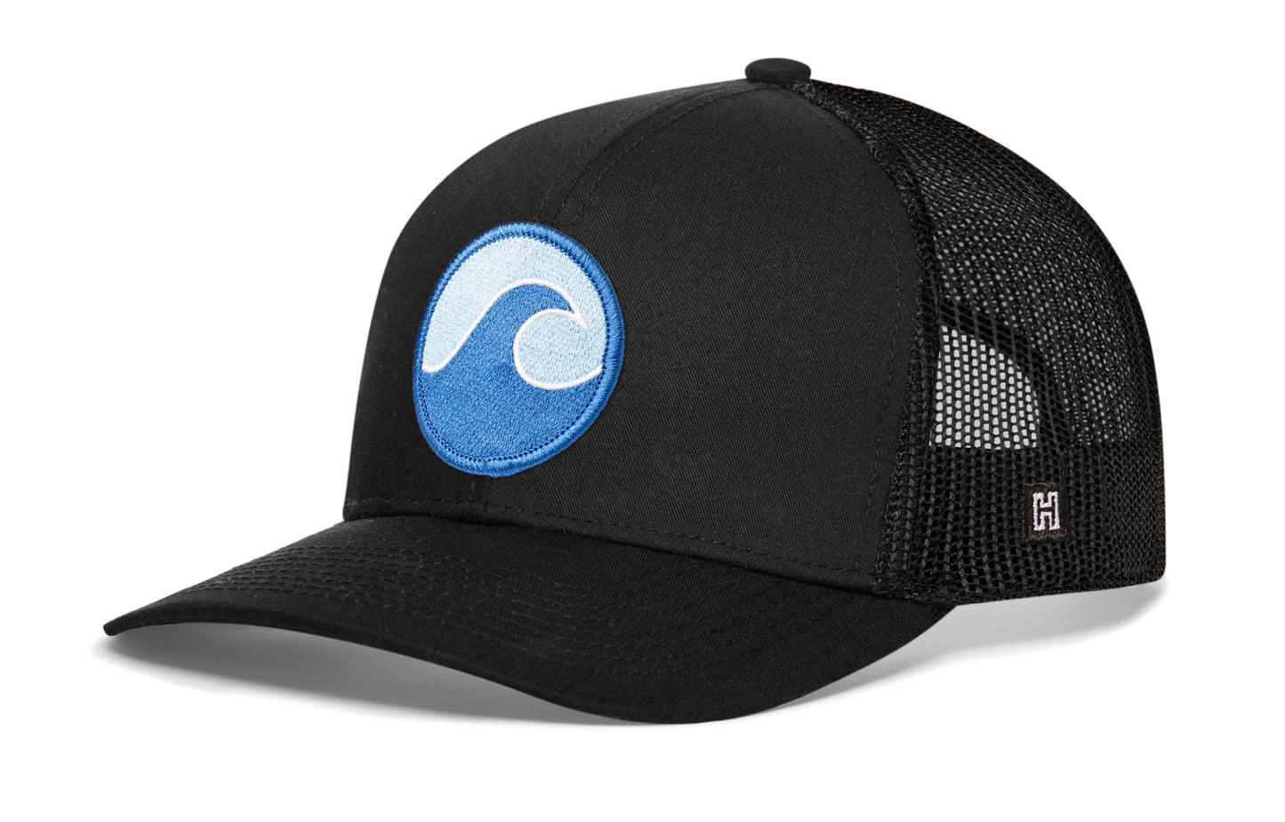 Surf Wave Trucker Hat  |  Beach Snapback