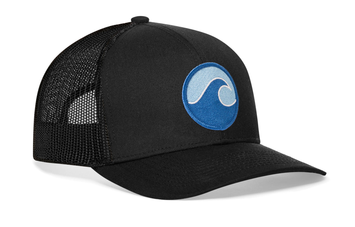 Surf Wave Trucker Hat  |  Beach Snapback