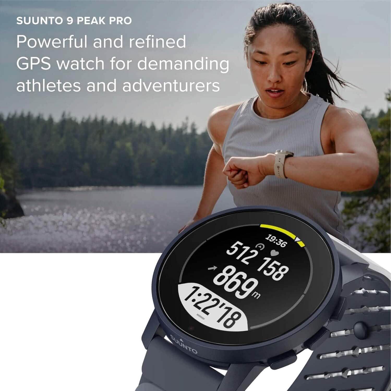 SUUNTO 9 Peak および Peak Pro スポーツGPSウォッチ（リファービッシュ品）