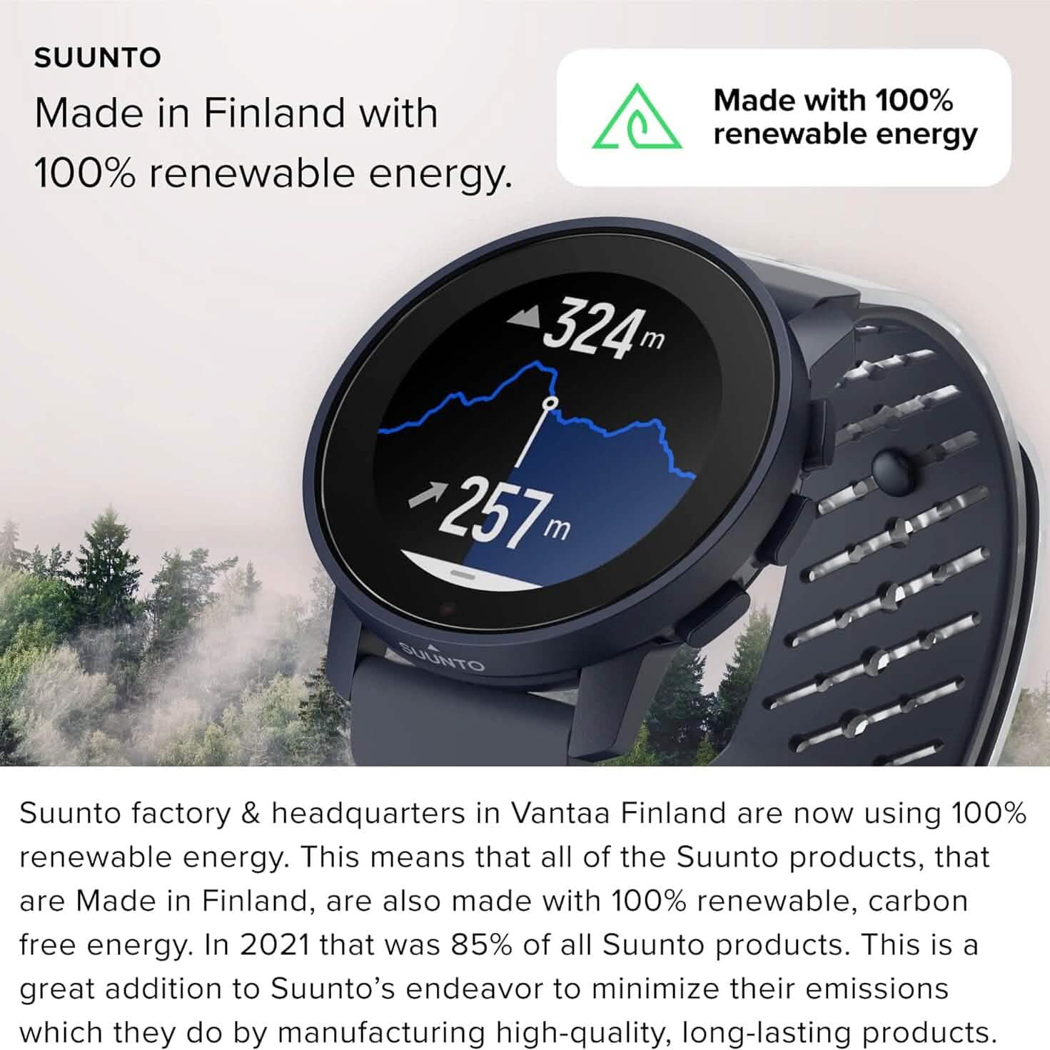 SUUNTO 9 Peak および Peak Pro スポーツGPSウォッチ（リファービッシュ品）
