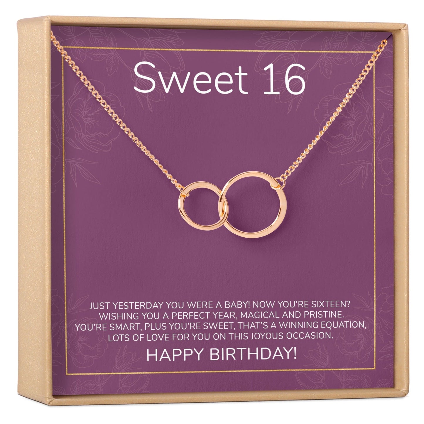 Sweet 16 Necklace, Multiple Styles