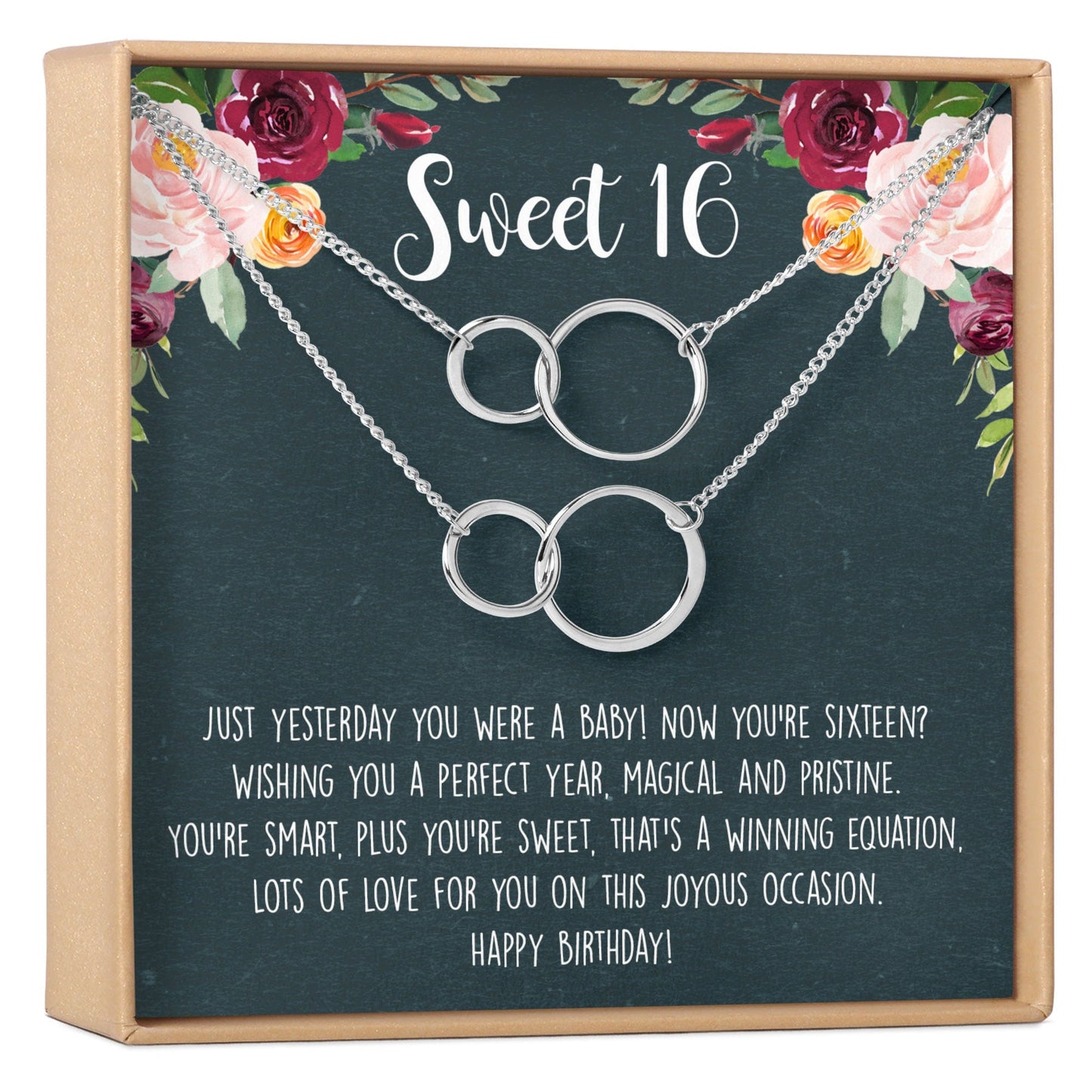 Sweet 16 Necklace, Multiple Styles