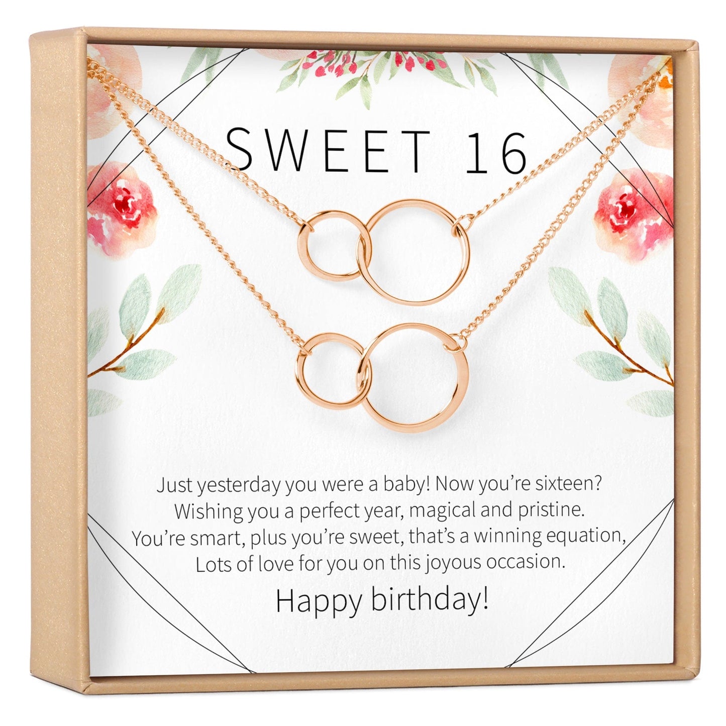 Sweet 16 Necklace, Multiple Styles