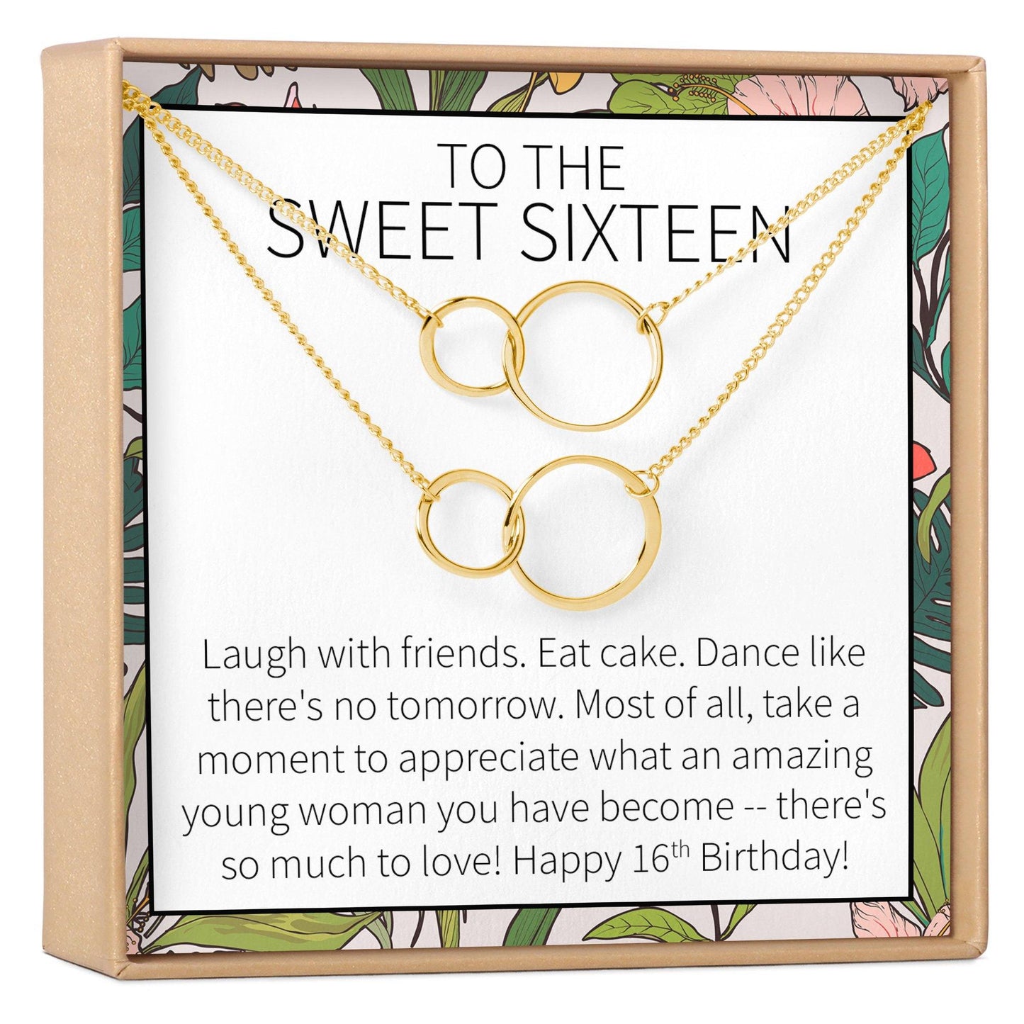 Sweet 16 Necklace, Multiple Styles